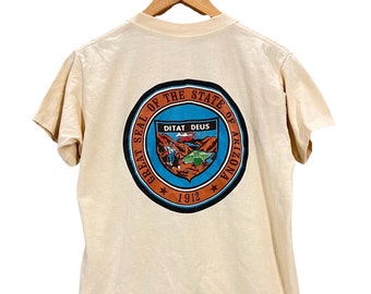 Vintage 80’s State of Arizona Government Dept. Of Economic Security Tshirt Size Medium