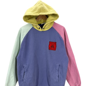 Color block teddy fresh hoodie sale