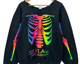 70s 80s マジックマウンテン ビンテージスウェット 短丈