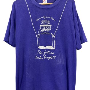 Vintage 1993 Godfather’s Pizza Super Soft Thin Distressed T-Shirt L/XL