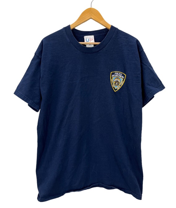 Vintage 90's New York City Police Department Embr… - image 1