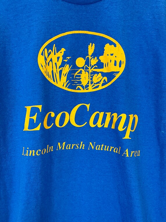 Vintage 90's Eco Camp Lincoln Marsh Summer Camp T… - image 5