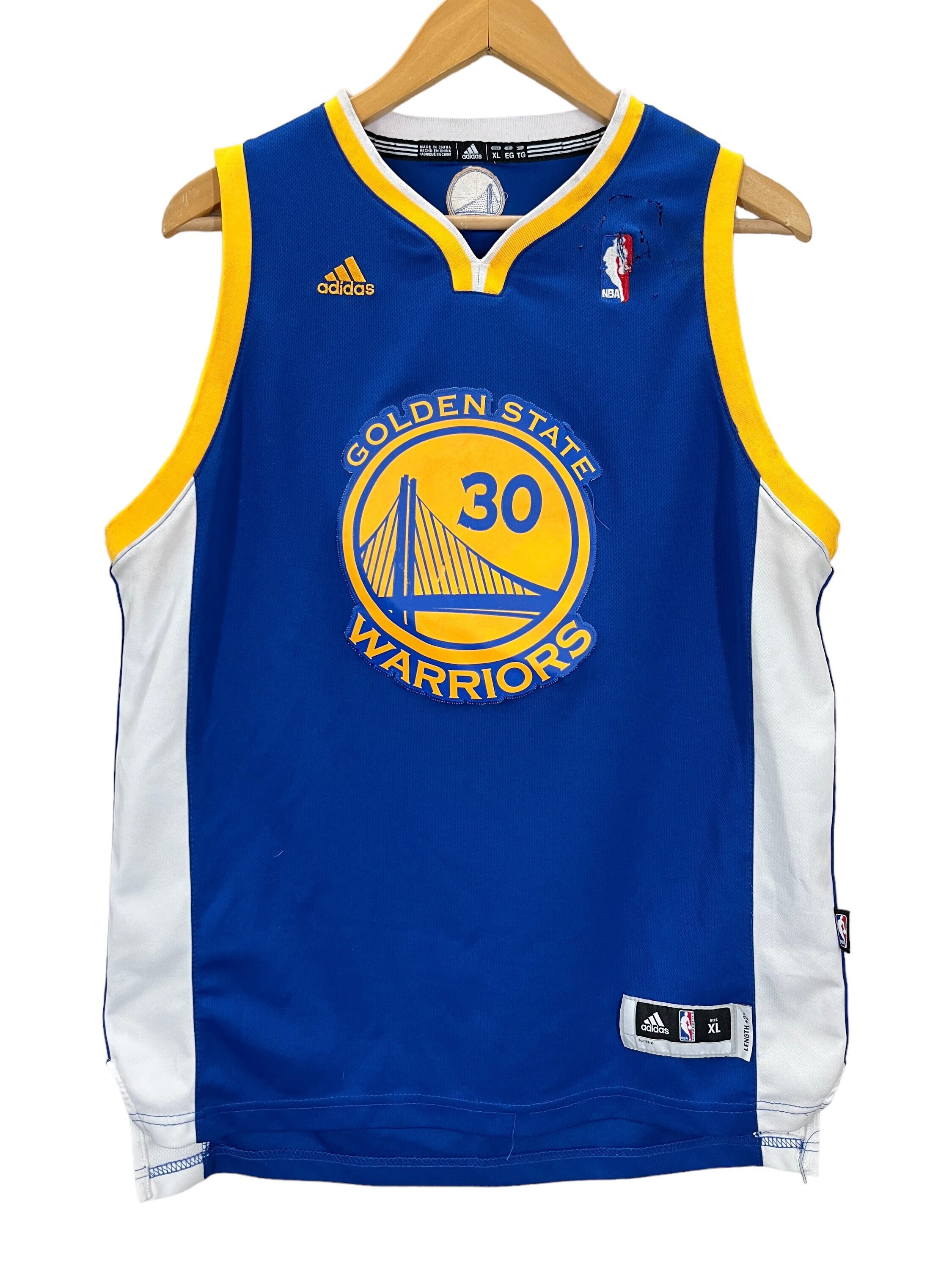 Adidas Nba Golden State Warriors Stephen Curry 2017 All Star Game Jersey Sz  M