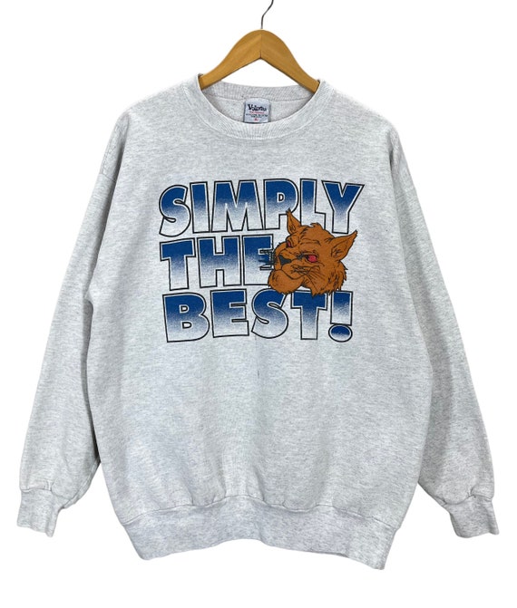 Vintage 90's Wildcats Simply The Best Crewneck Sw… - image 1