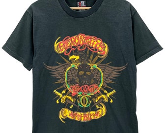 Vintage 1993 Aerosmith Aero Force One Concert Tour T-Shirt Fits Medium