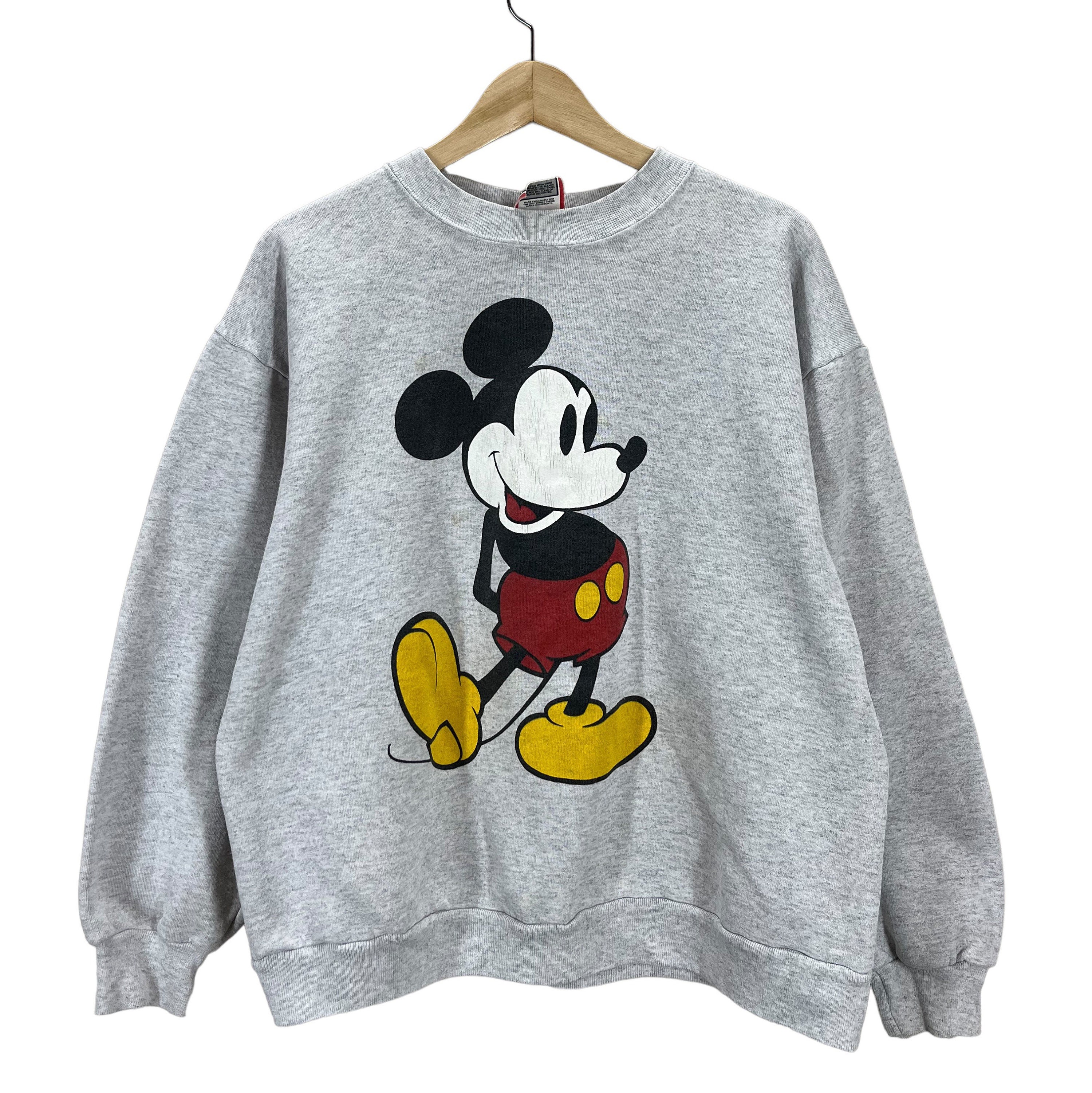 Mickey Mouse Crewneck Sweatshirt - Etsy