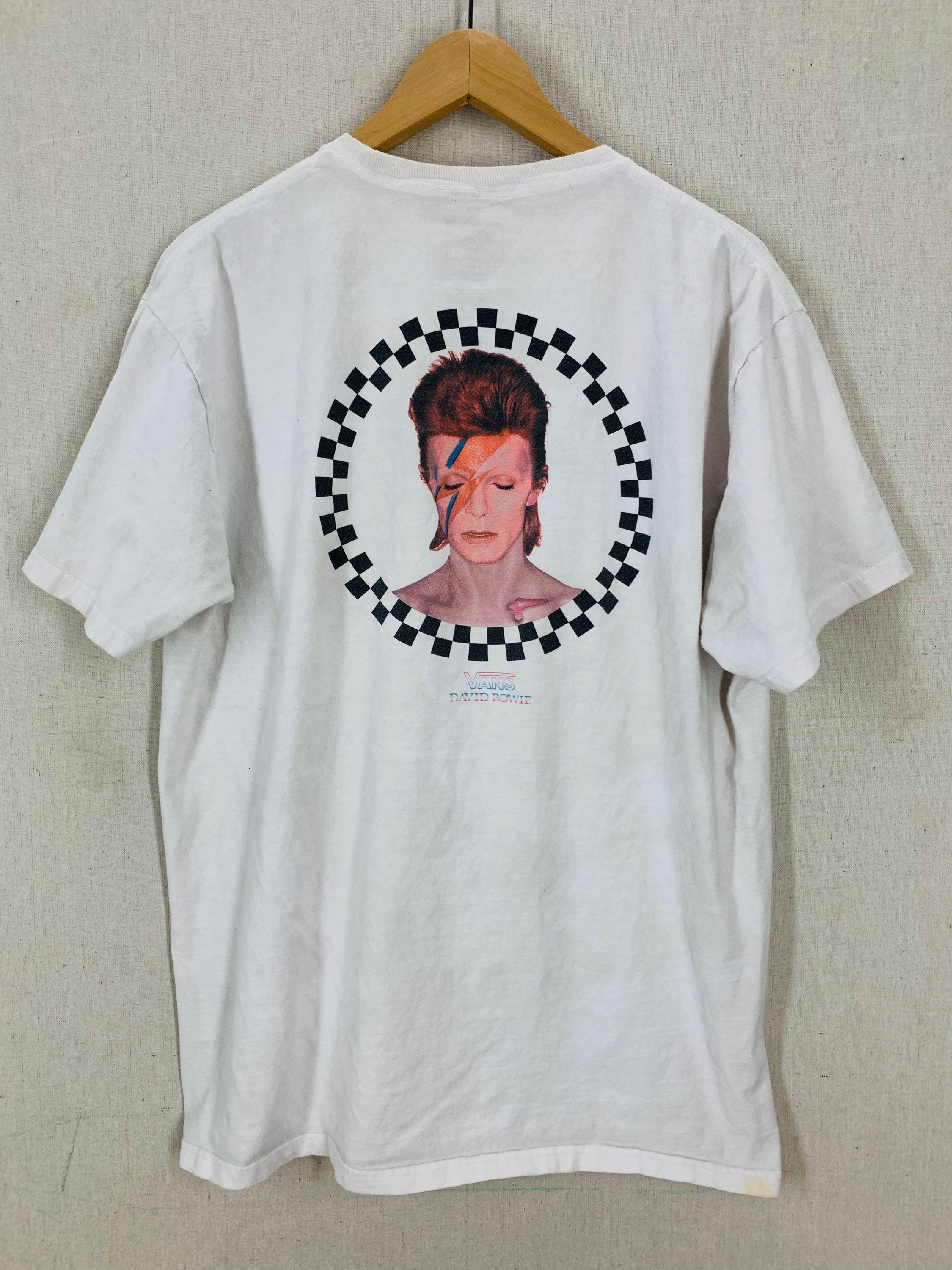 David X Vans Aladdin Sane Band T-shirt Large - Etsy