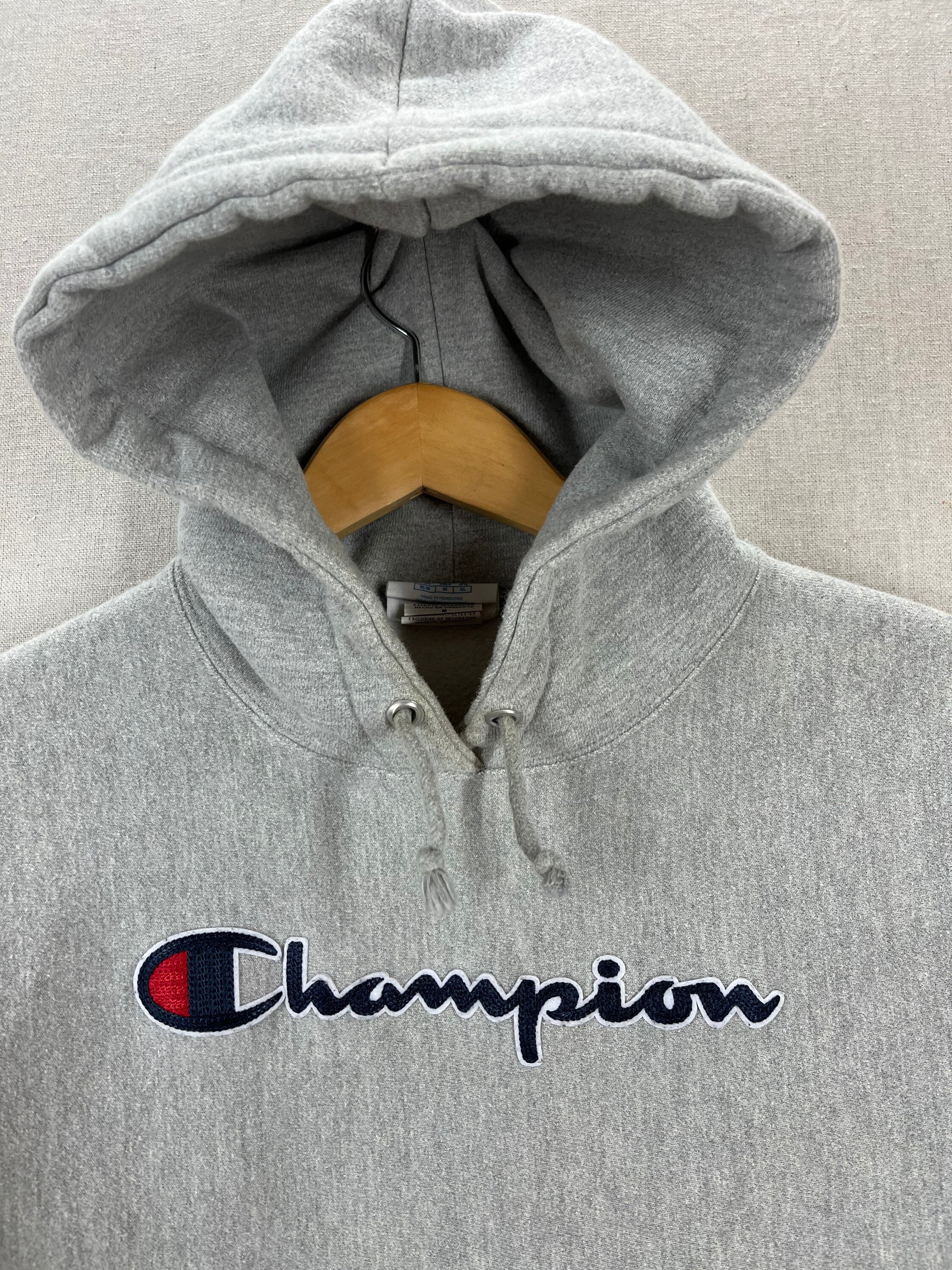 Champion Heather Gray Boston Bruins Reverse Weave Pullover Hoodie