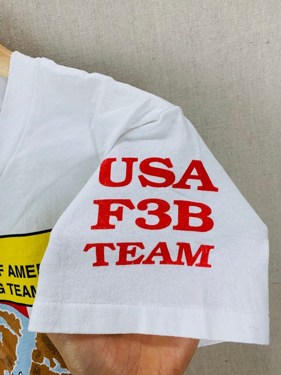 Vintage 1993 F3B Team USA Soaring Team T-Shirt Sz… - image 3
