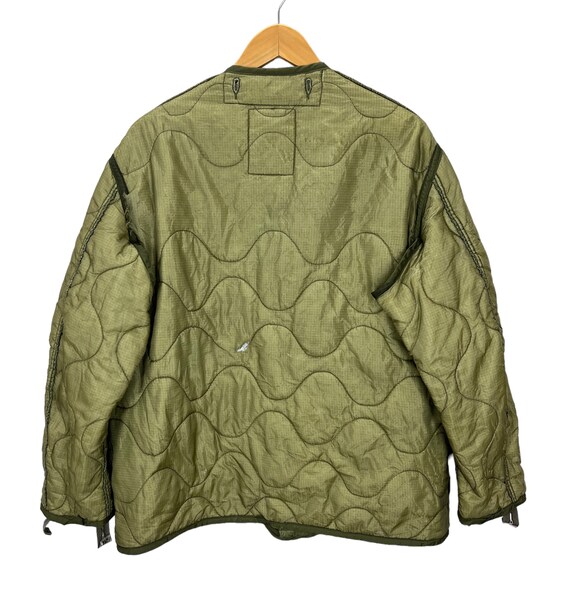 Vintage US Military M65 Quilted Jacket Liner Large Ar… Gem