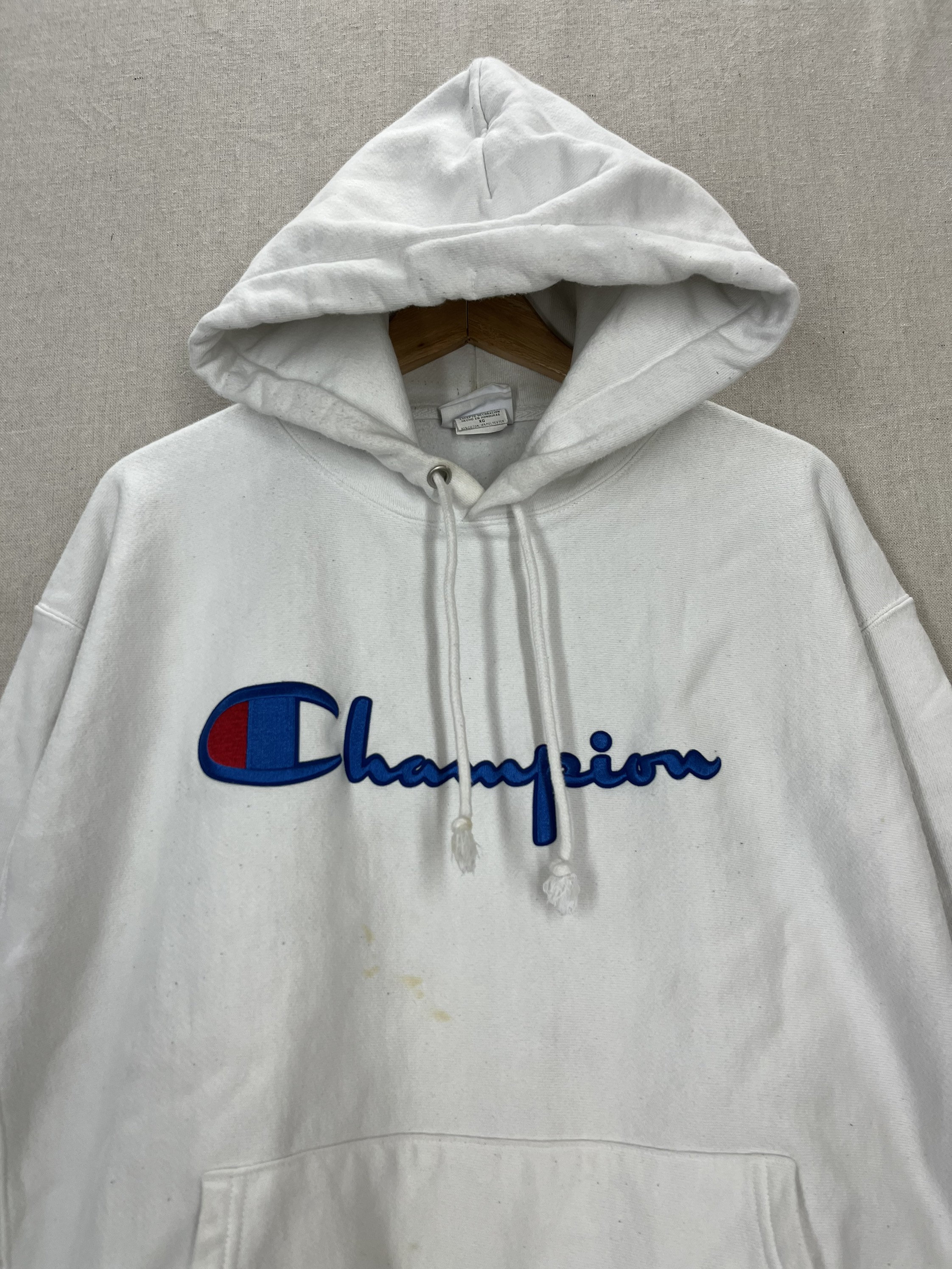 90’sChampion Reverse Weave XL ボロボロ Vintage Champion Reverse Weave hoodie XL gray 80s 90s blank