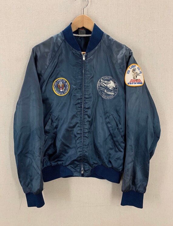 Vintage USN Navy USS Cabot WW2 Aircraft Carrier Di