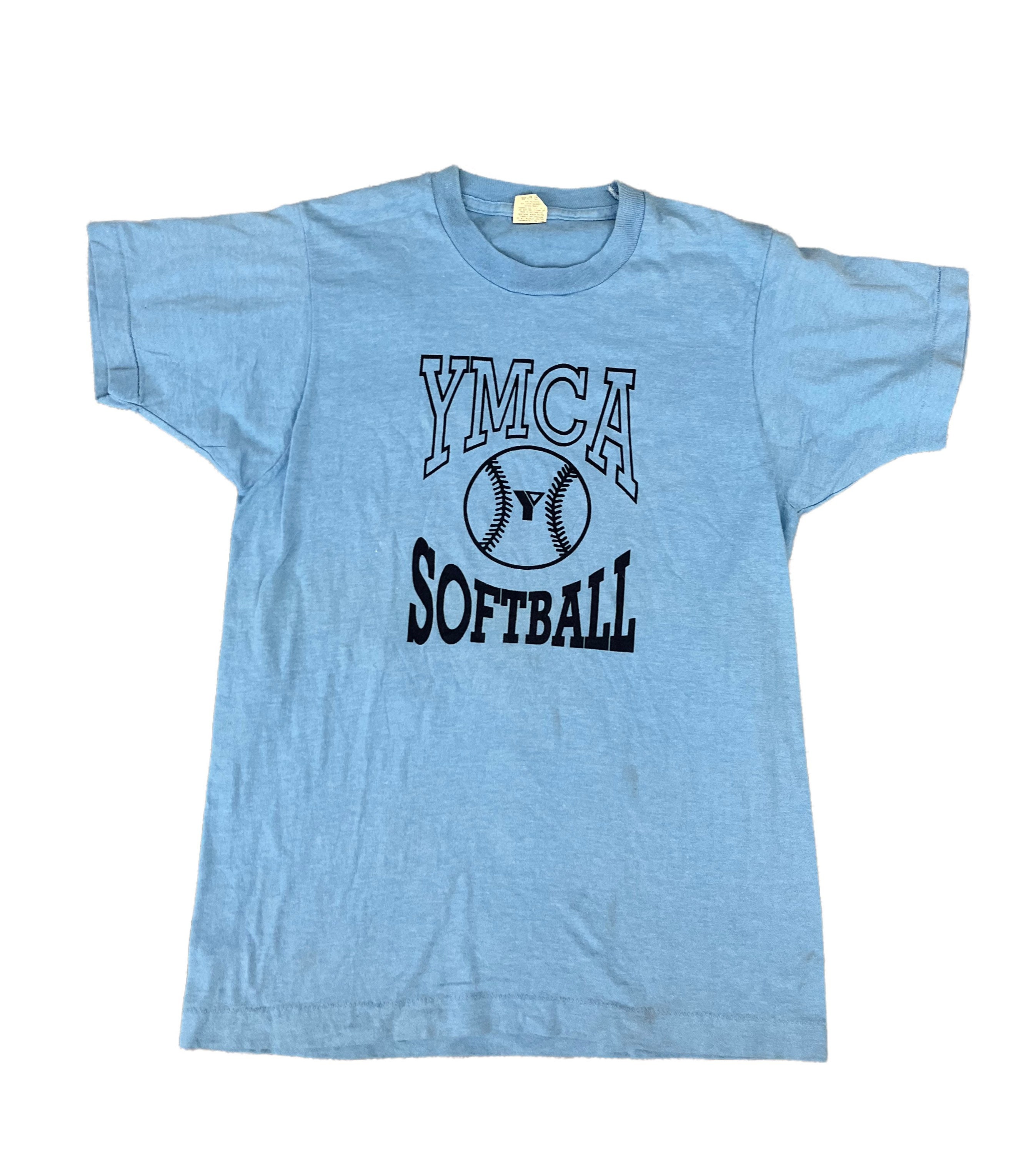 Vintage 80's YMCA Softball T-shirt Fits Like a Small