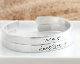 Conjunto de pulseras para madre e hija, regalo para mamá