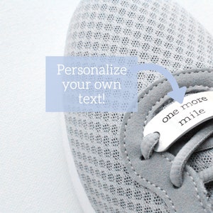 Personalized Shoe Tags, Father&#39;s Day Gift, Gift for Runners, Gift for Dad