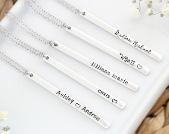 Custom Name Necklace, Gift for New Mom, Personalized Mother's Day Present