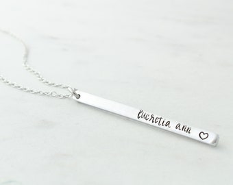 Personalized Name Necklace, Gift for New Mom, First Time Mom Gift