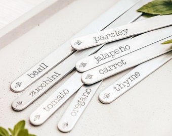 Plant Markers, Garden Decor, Veggie Marker, Plant Mom Gift, Garden Stakes, Garden Gifts, Herbs, Vegetables, Keepstakes™