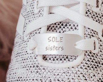Sole Sisters Shoe Tags, Gift for Runners, Running Friends, Marathons