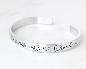 My Greatest Blessings Call Me Grandma, Mother's Day Gift for Grandma, Grandmother Bracelet, Gift from Grandkids