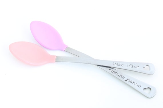 personalized baby spoons
