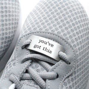 You've Got This Shoe Tags, Gift for Runners, Husband Gift, Marathons