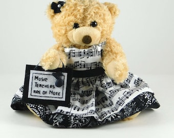 Music Teacher Novelty Gift Teddy Bear