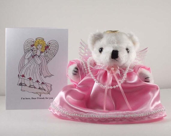 breast cancer teddy bear