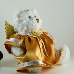 Spiritual and Inspirational Gift for Encouragement and Comfort, Angel Bear with Prayer Poem for Illness or Difficult Time image 4