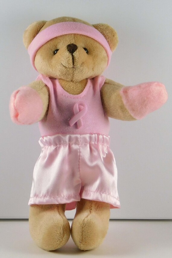 breast cancer teddy bear