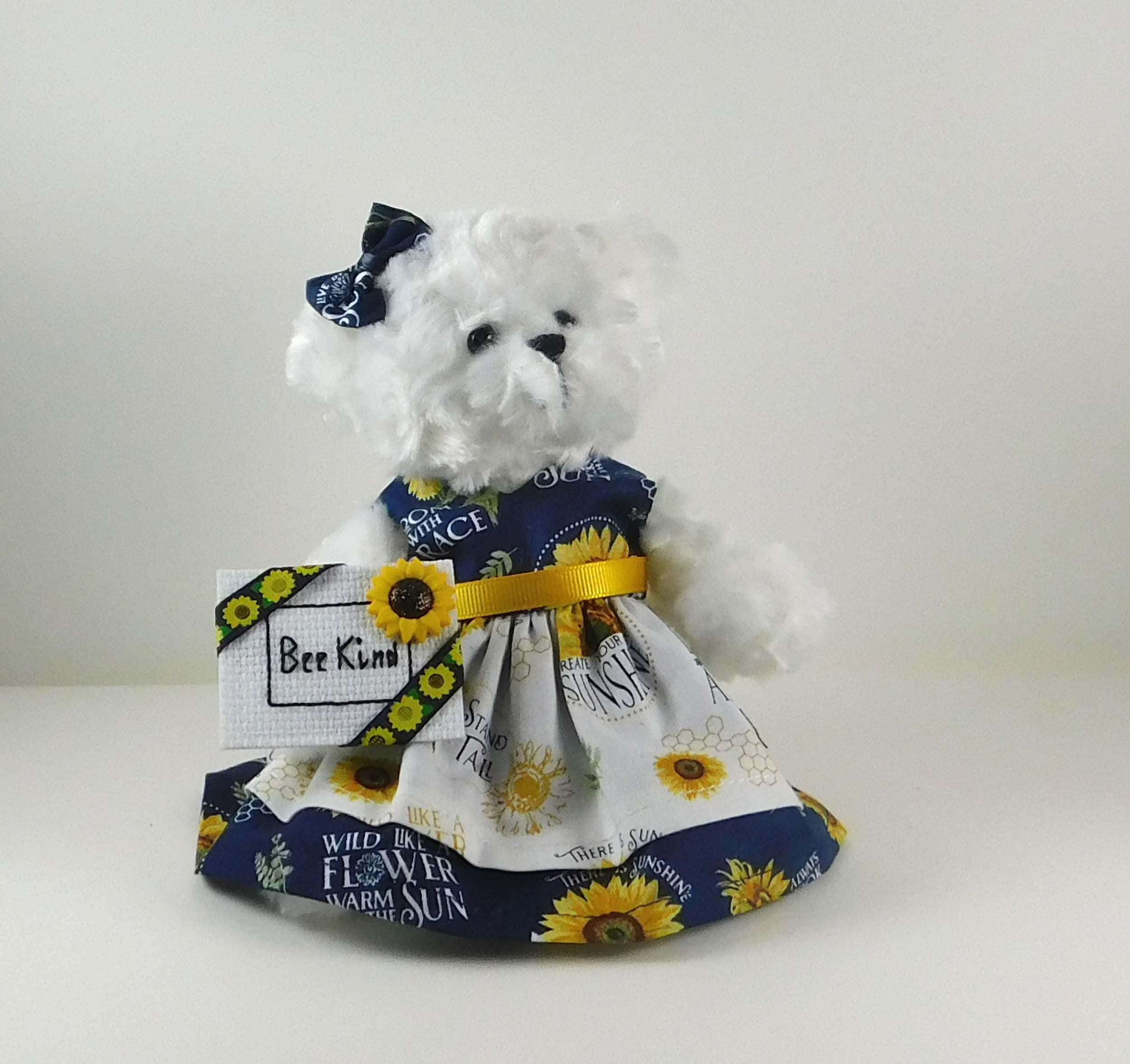 Blue Teddy Dress - Etsy