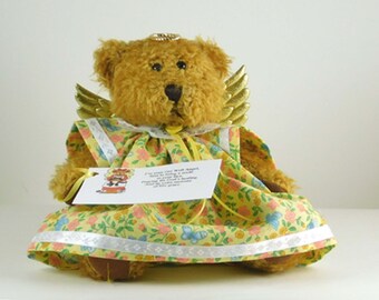 Get Well Surgery Gift or Hospitalization Gift for Sick Friend, Get Well Soon Gift Idea for Woman,  Cheer Up Angel Bear Gift