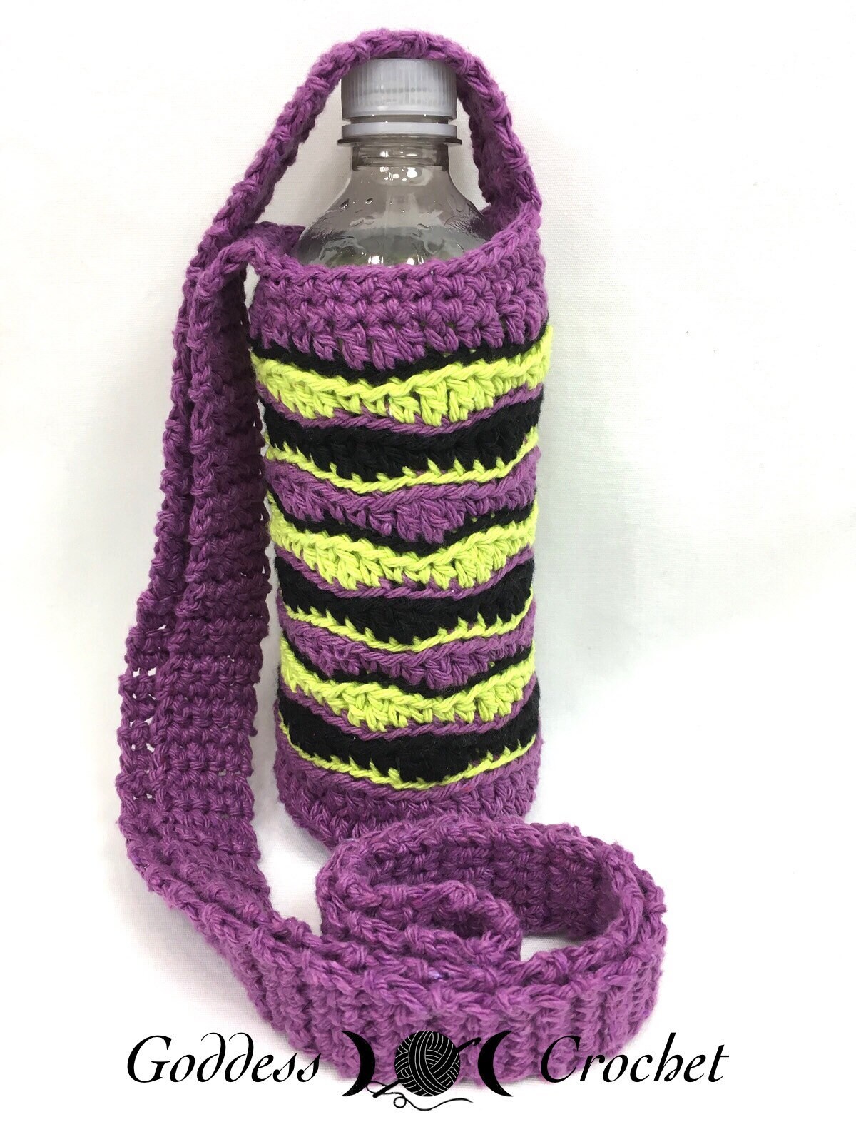 Download Water Bottle Holder Crochet Water Bottle Carrier Bottle Cozy | Etsy