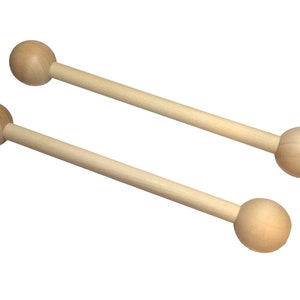 Double Headed Round Wooden Mallets