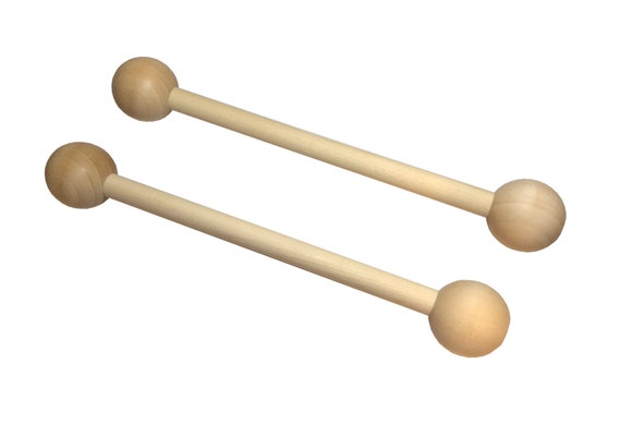 Double Headed Round Wooden Mallets 