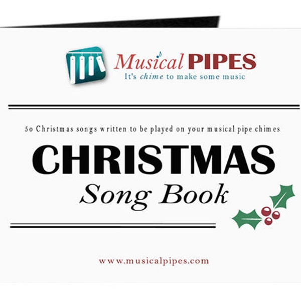 Pipe Chime Christmas Music Song Book (PDF)