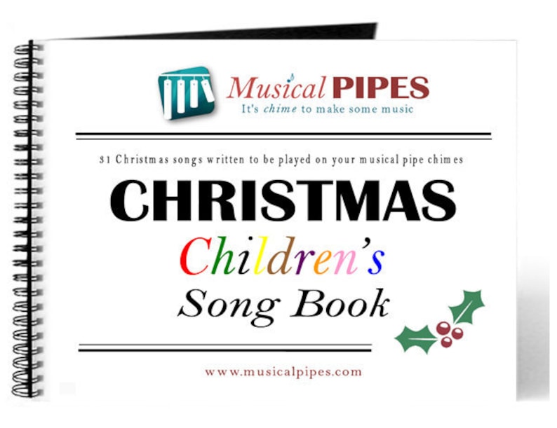 Pipe Chime Christmas Children's Music Song Book PDF Etsy