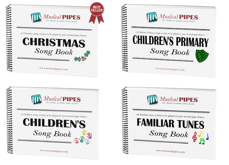 Pipe Chime Song Book Combo Pack 4 Digital Song Books image 1