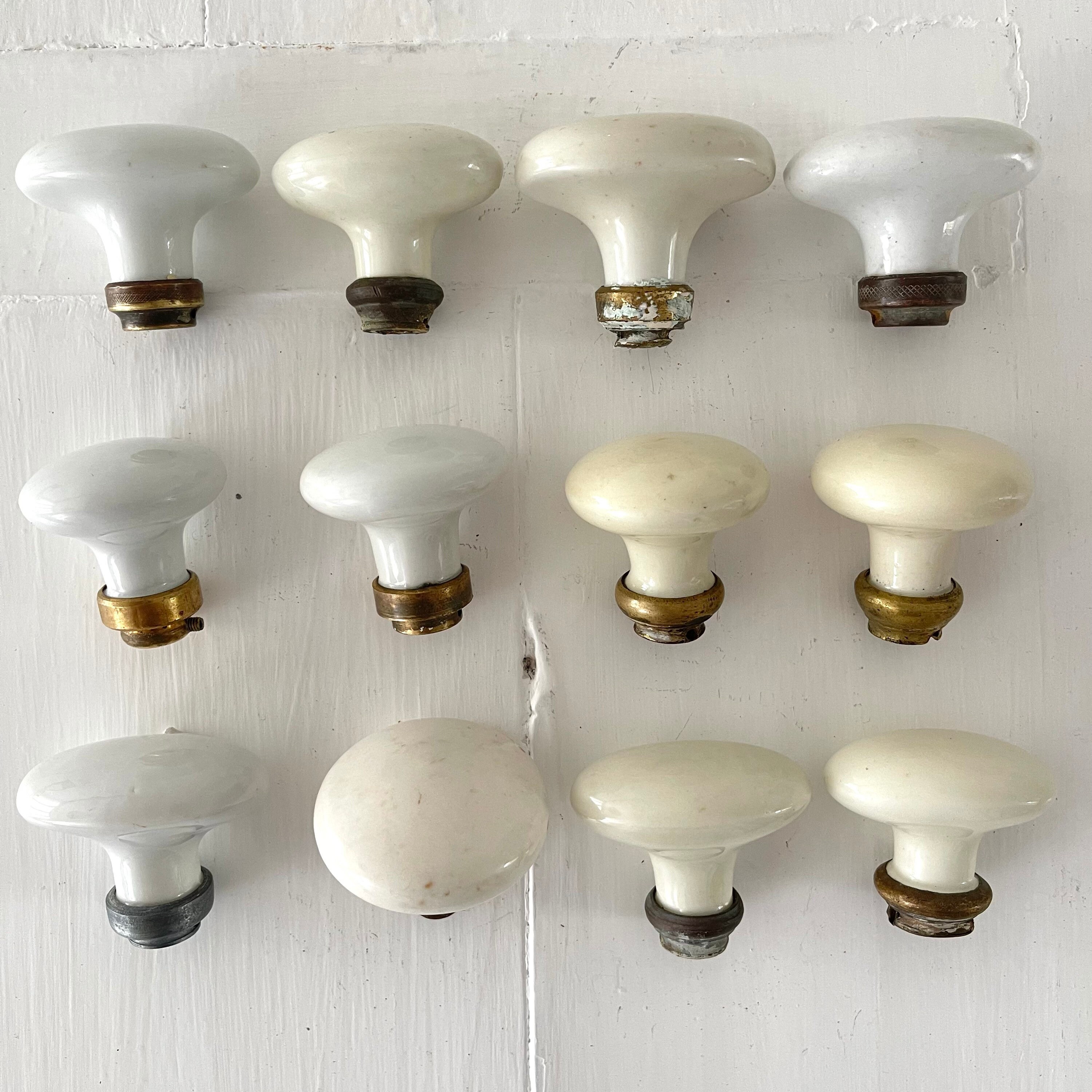 French Vintage Porcelain Door Handle Etsy