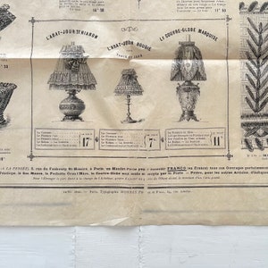 1886 French Antique Journal des Demoiselles supplement image 9