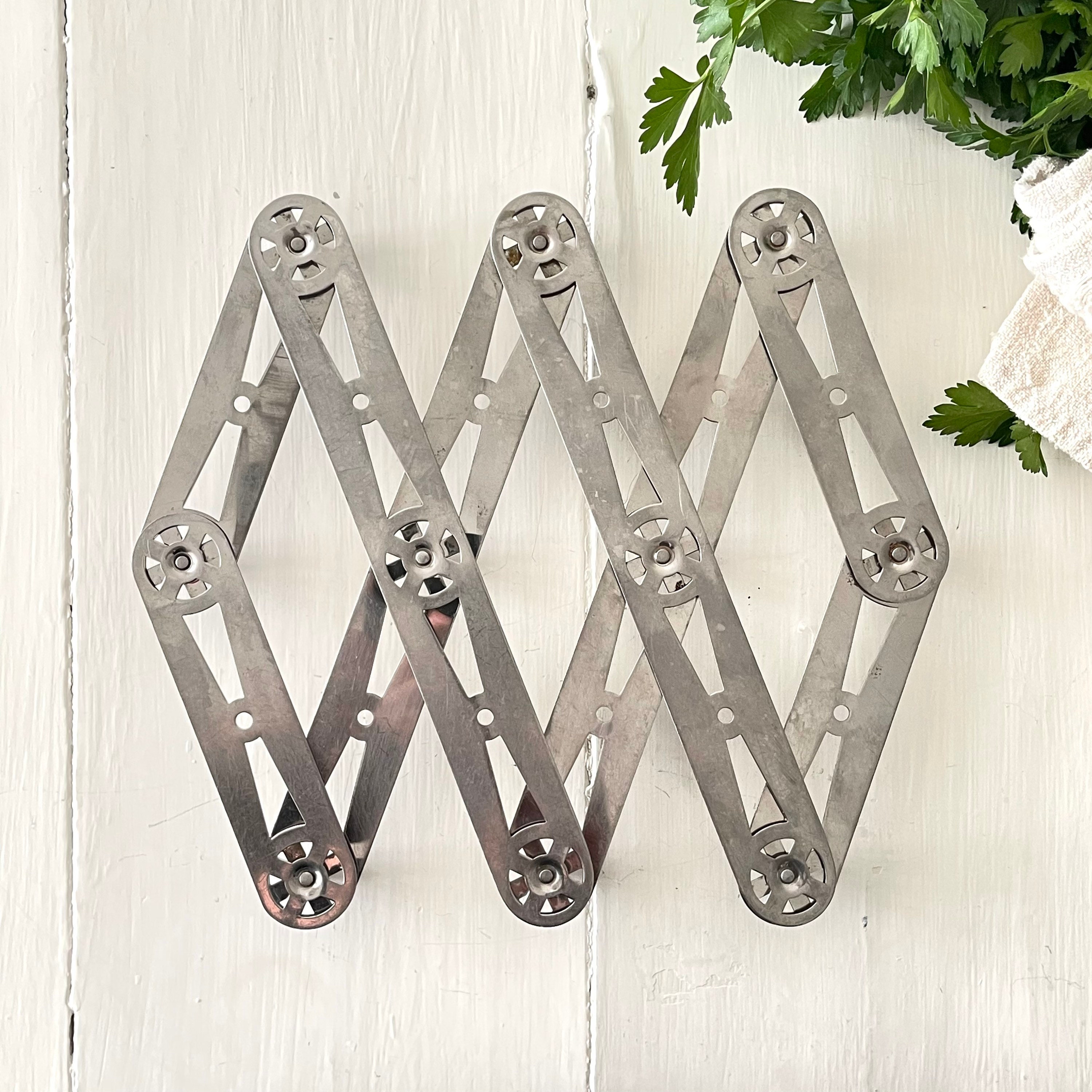 Français Trivet Pliant Art Déco, Porte-Pot