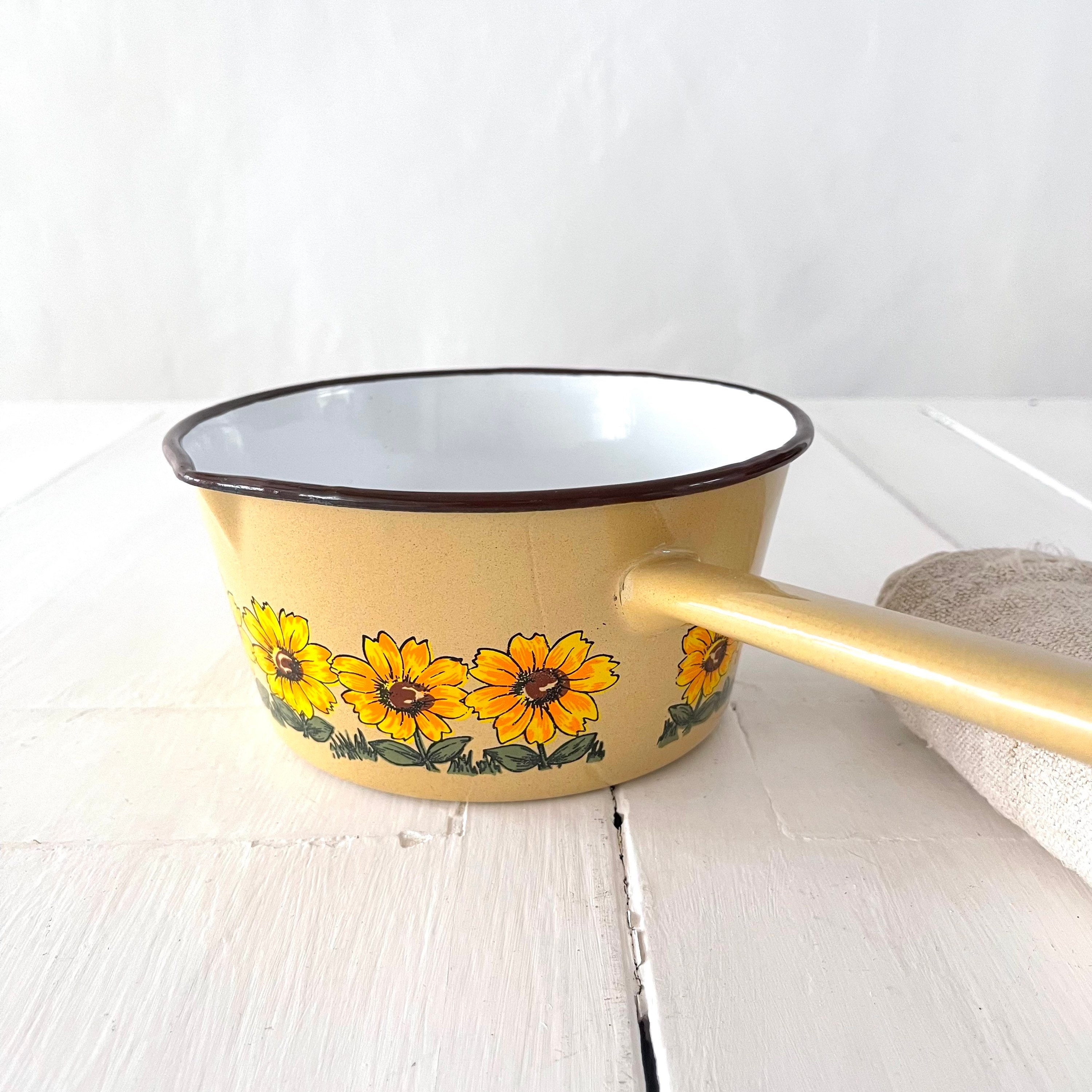 Casserole en Émail Français Années 70