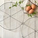 12' French Antique Wire Cooling Rack, Round Cake Rack, French Pastry Display, Antique Wirework, Round Wire Rack 