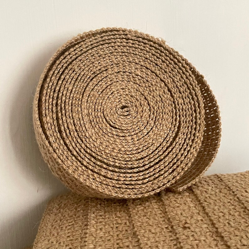 Crafting Straps 5 Meters French Vintage Burlap Trim Jute Bag Handles