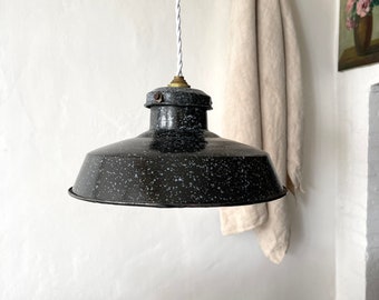 50's French Industrial Atelier Pendant Lamp