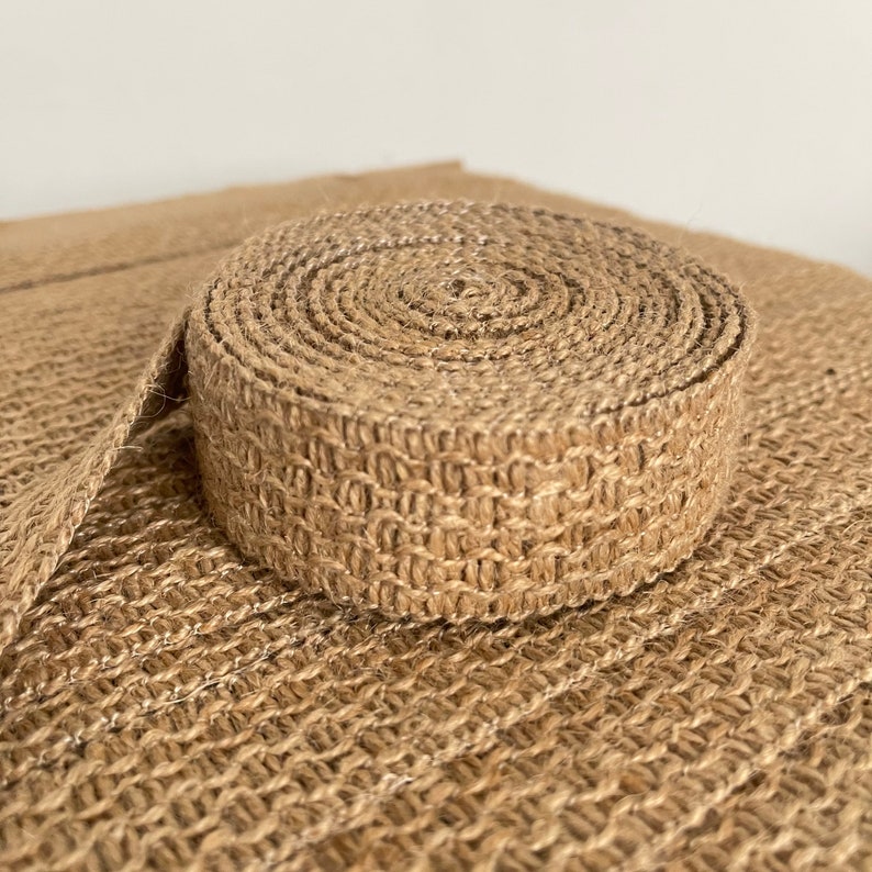 Crafting Straps 5 Meters French Vintage Burlap Trim Jute Bag Handles