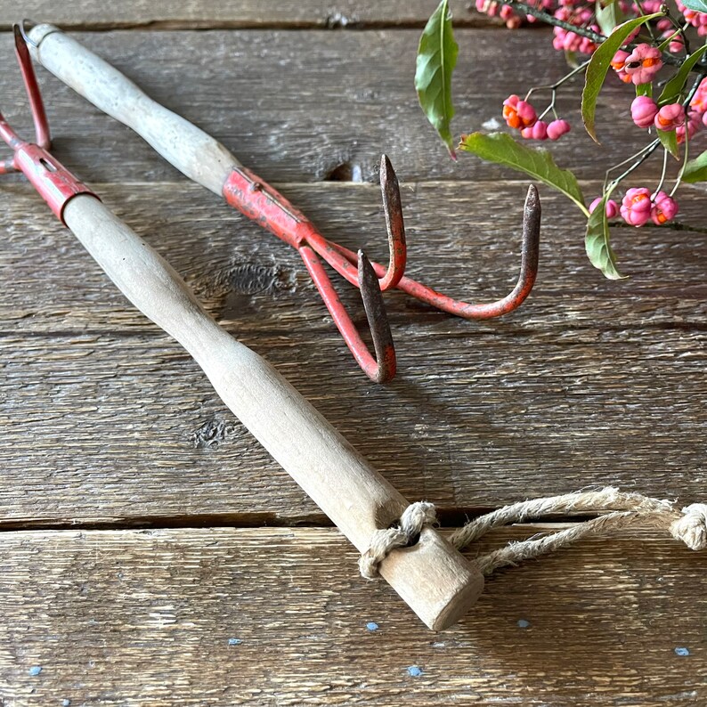 French Vintage Hand Rake Etsy