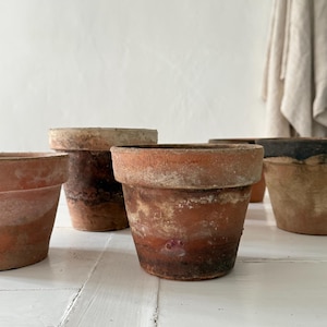 Large French Vintage Terracotta Plant Pot - Listing 1