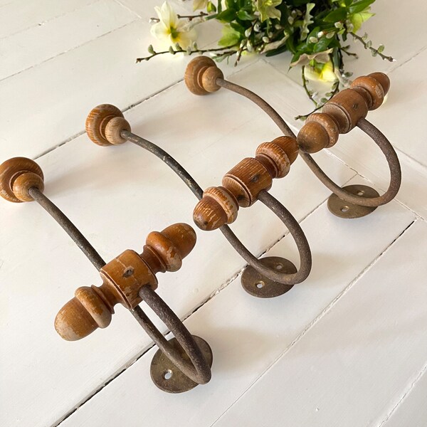 Huge Double French Antique Coat Hook