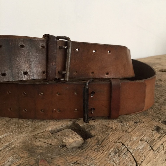 French Antique Military Belt